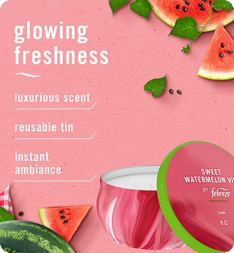 Febreze Candle Sweet Watermelon Vine