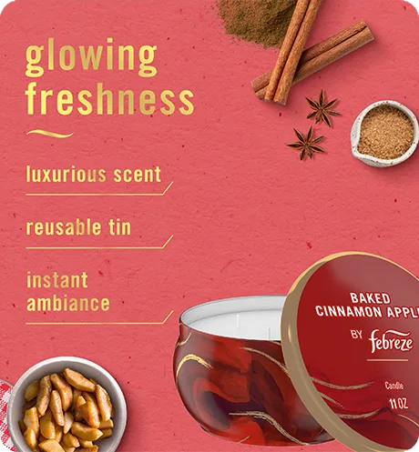 Febreze Candle Baked Cinnamon Apples
